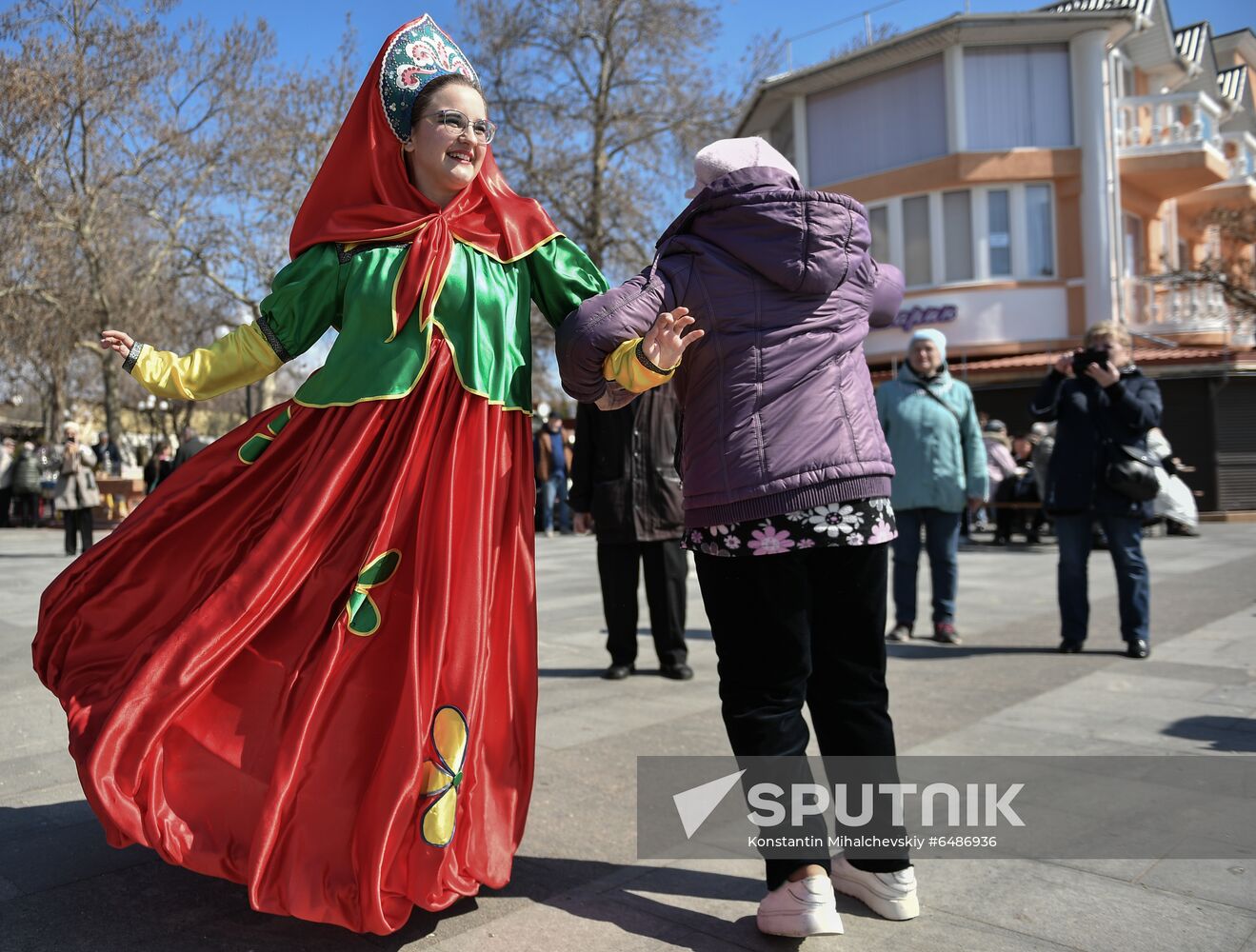 Russia Maslenitsa Celebration 