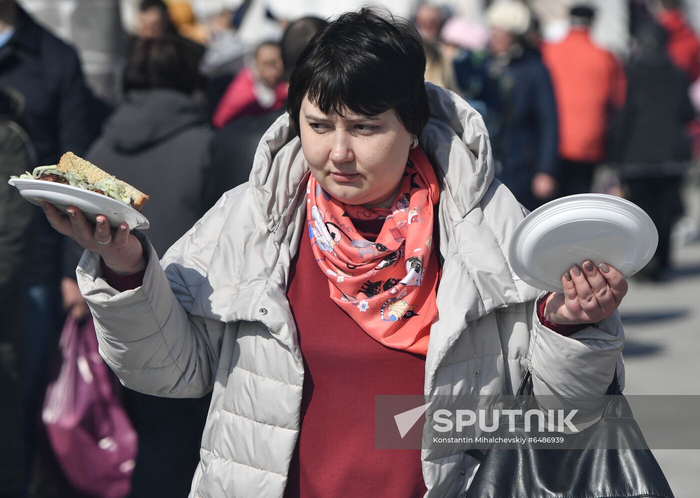 Russia Maslenitsa Celebration 