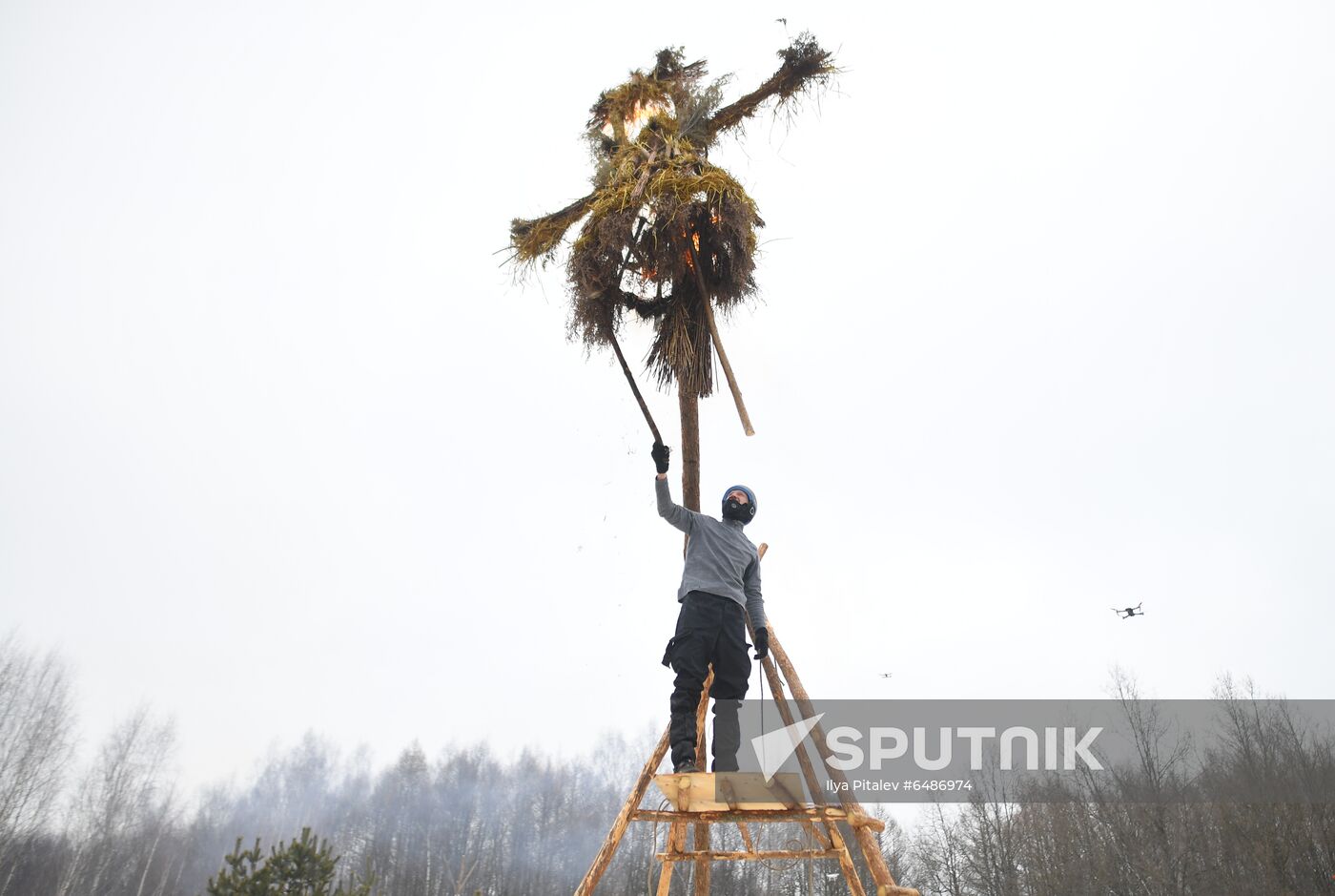 Russia Maslenitsa Celebration