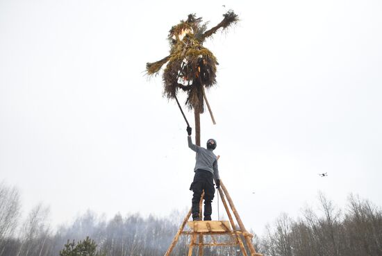 Russia Maslenitsa Celebration