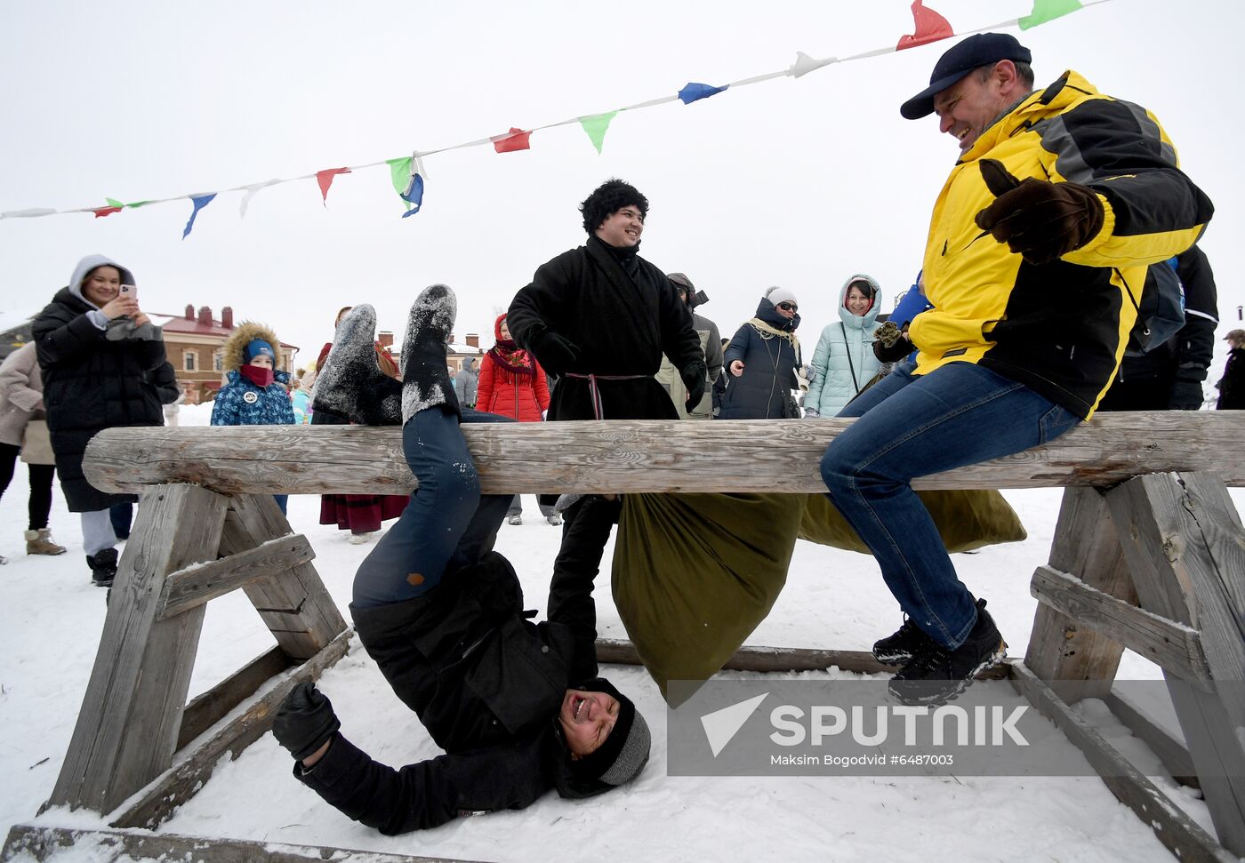Russia Maslenitsa Celebration