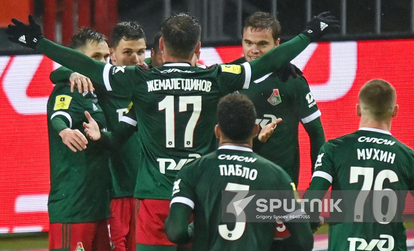 Russia Soccer Premier-League Lokomotiv - Sochi