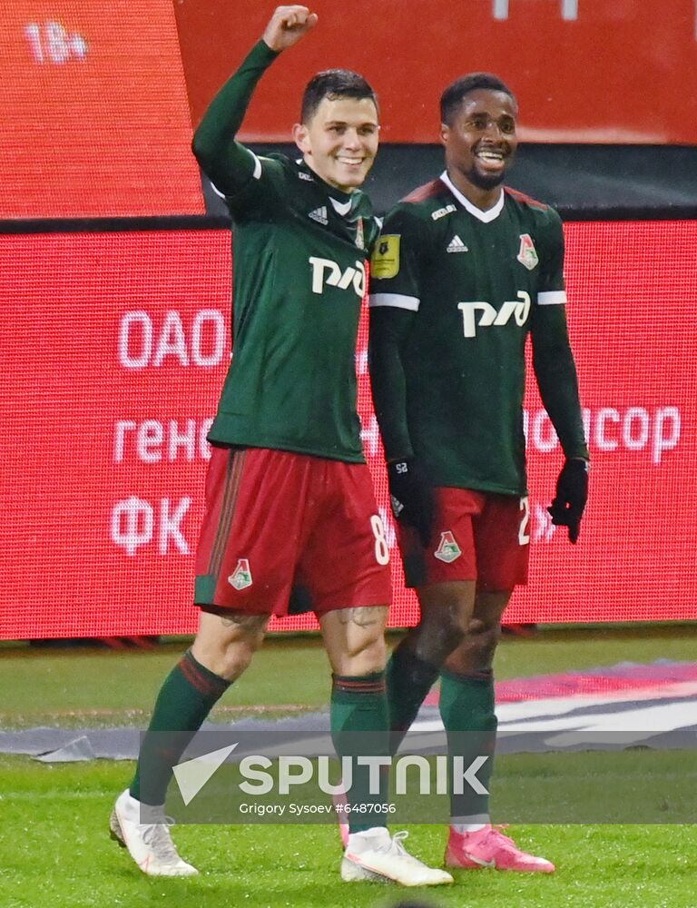 Russia Soccer Premier-League Lokomotiv - Sochi