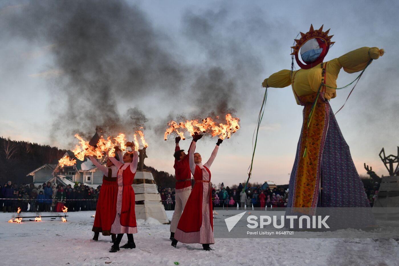 Russia Maslenitsa Celebration