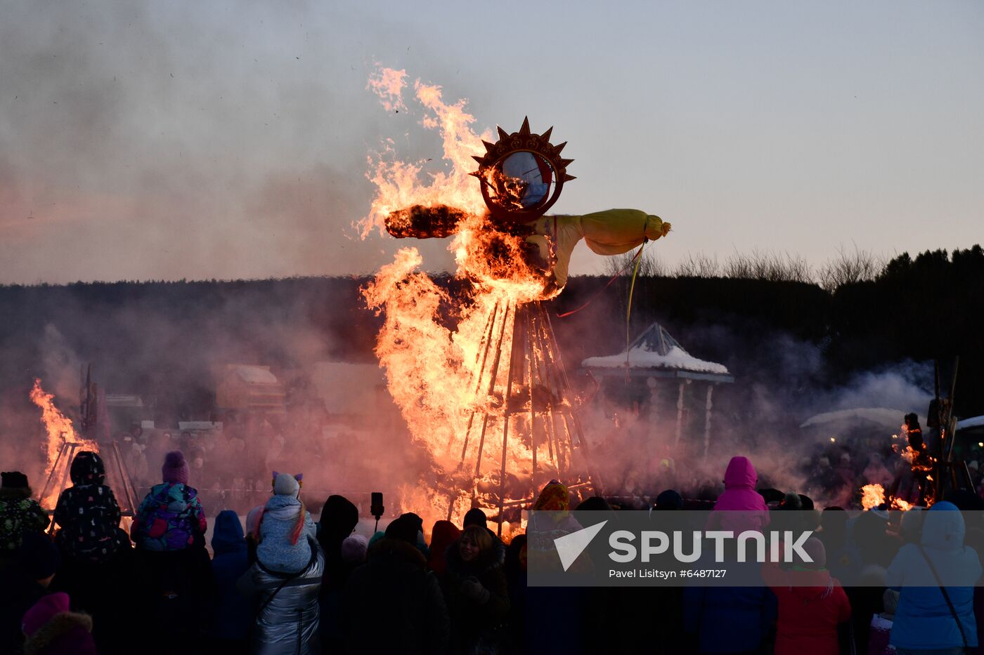 Russia Maslenitsa Celebration