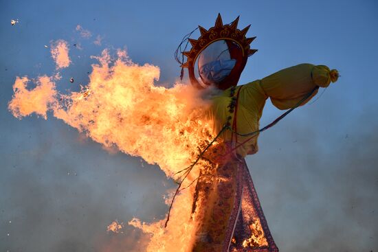 Russia Maslenitsa Celebration