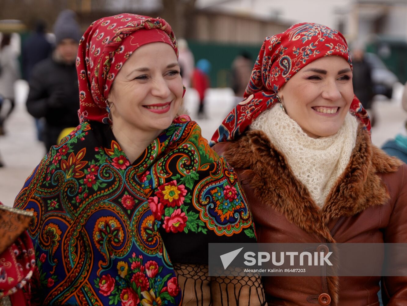 Russia Maslenitsa Celebration