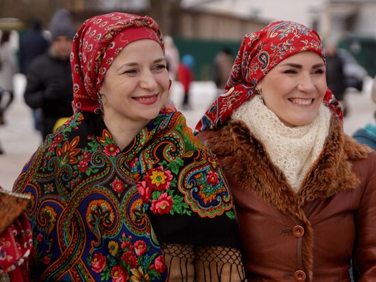 Russia Maslenitsa Celebration