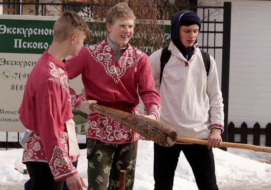 Russia Maslenitsa Celebration