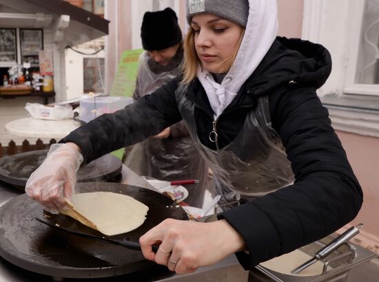 Russia Maslenitsa Celebration