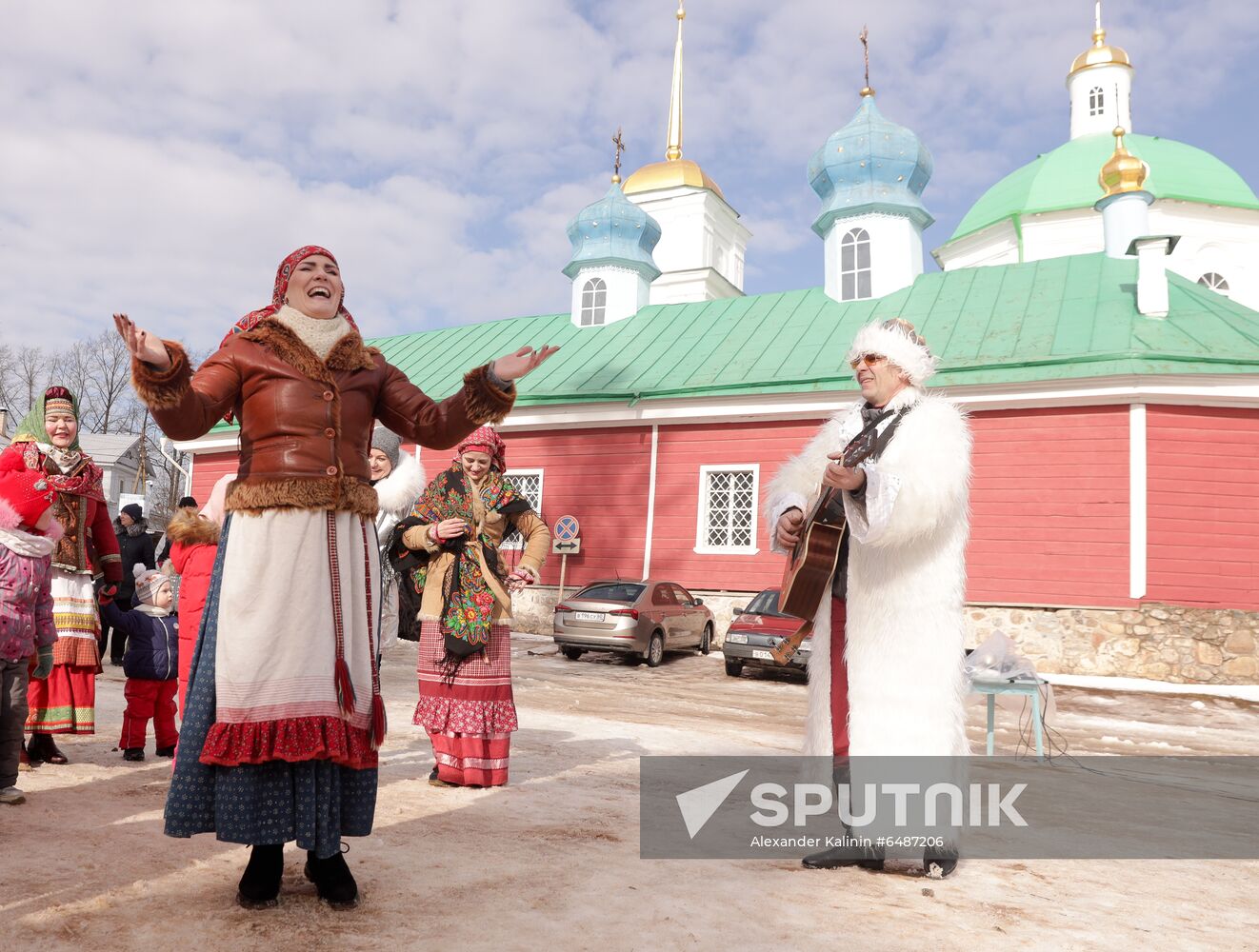 Russia Maslenitsa Celebration