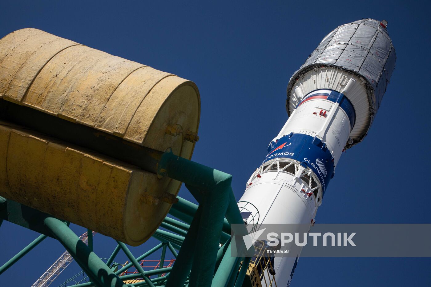 Kazakhstan Russia Space CAS500-1 Satellite Launch