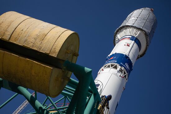 Kazakhstan Russia Space CAS500-1 Satellite Launch