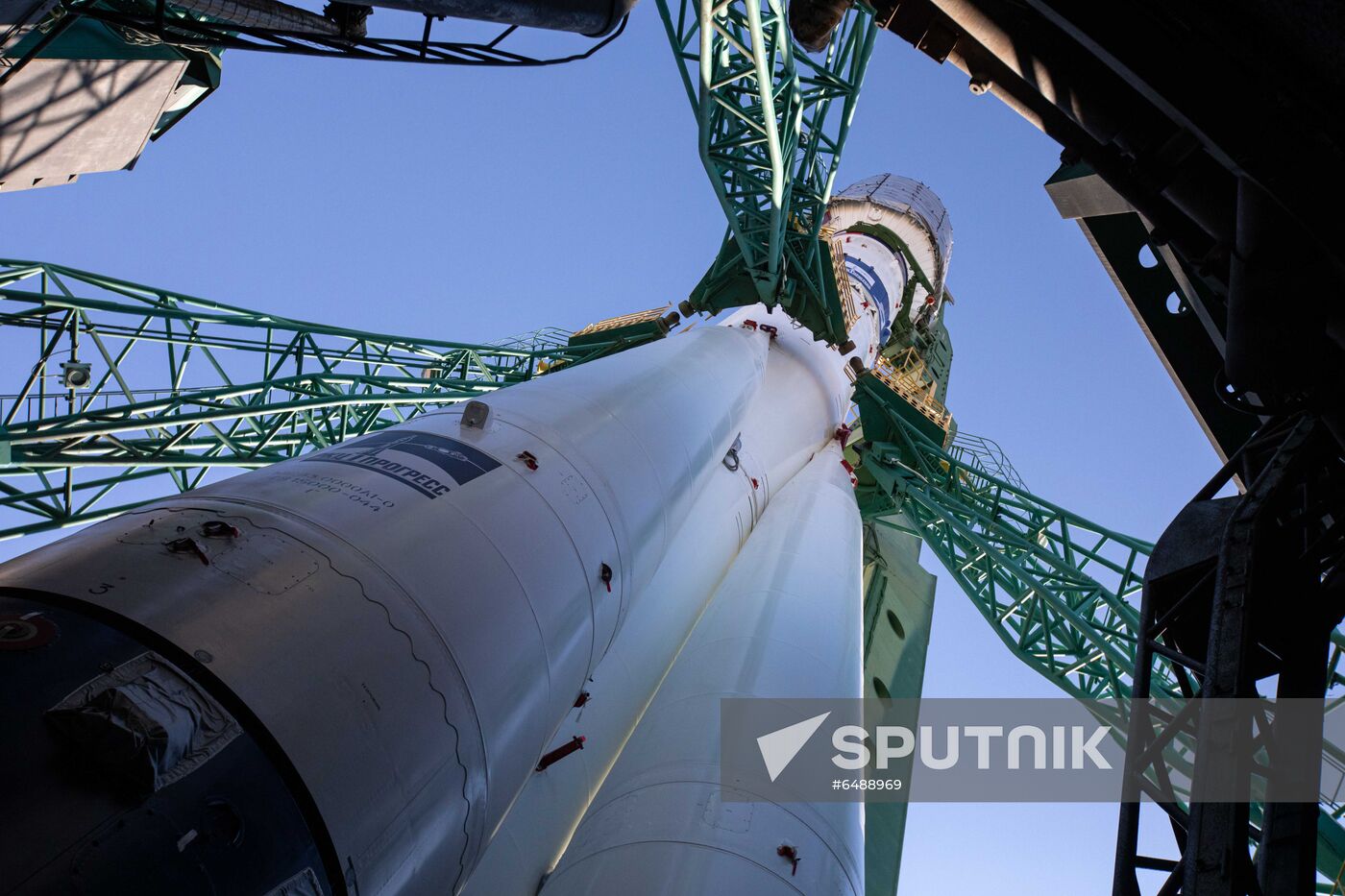 Kazakhstan Russia Space CAS500-1 Satellite Launch