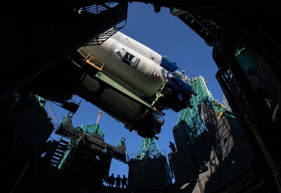 Kazakhstan Russia Space CAS500-1 Satellite Launch