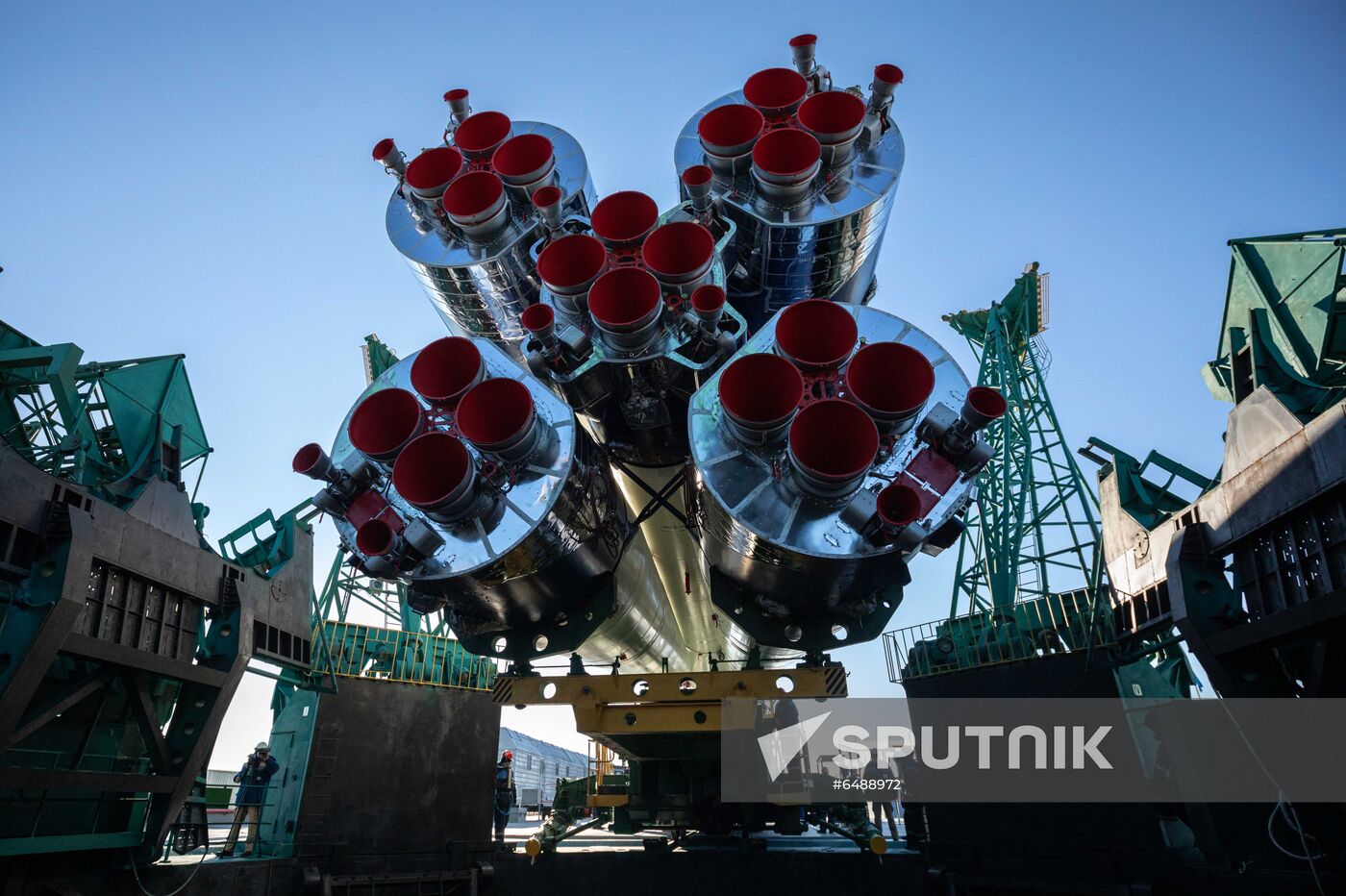 Kazakhstan Russia Space CAS500-1 Satellite Launch