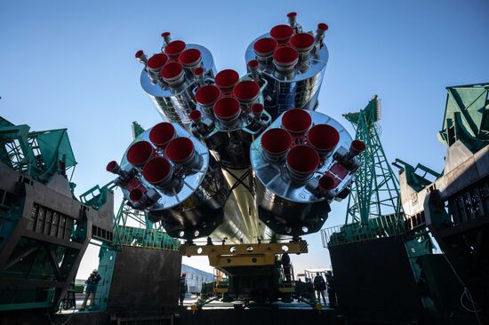 Kazakhstan Russia Space CAS500-1 Satellite Launch