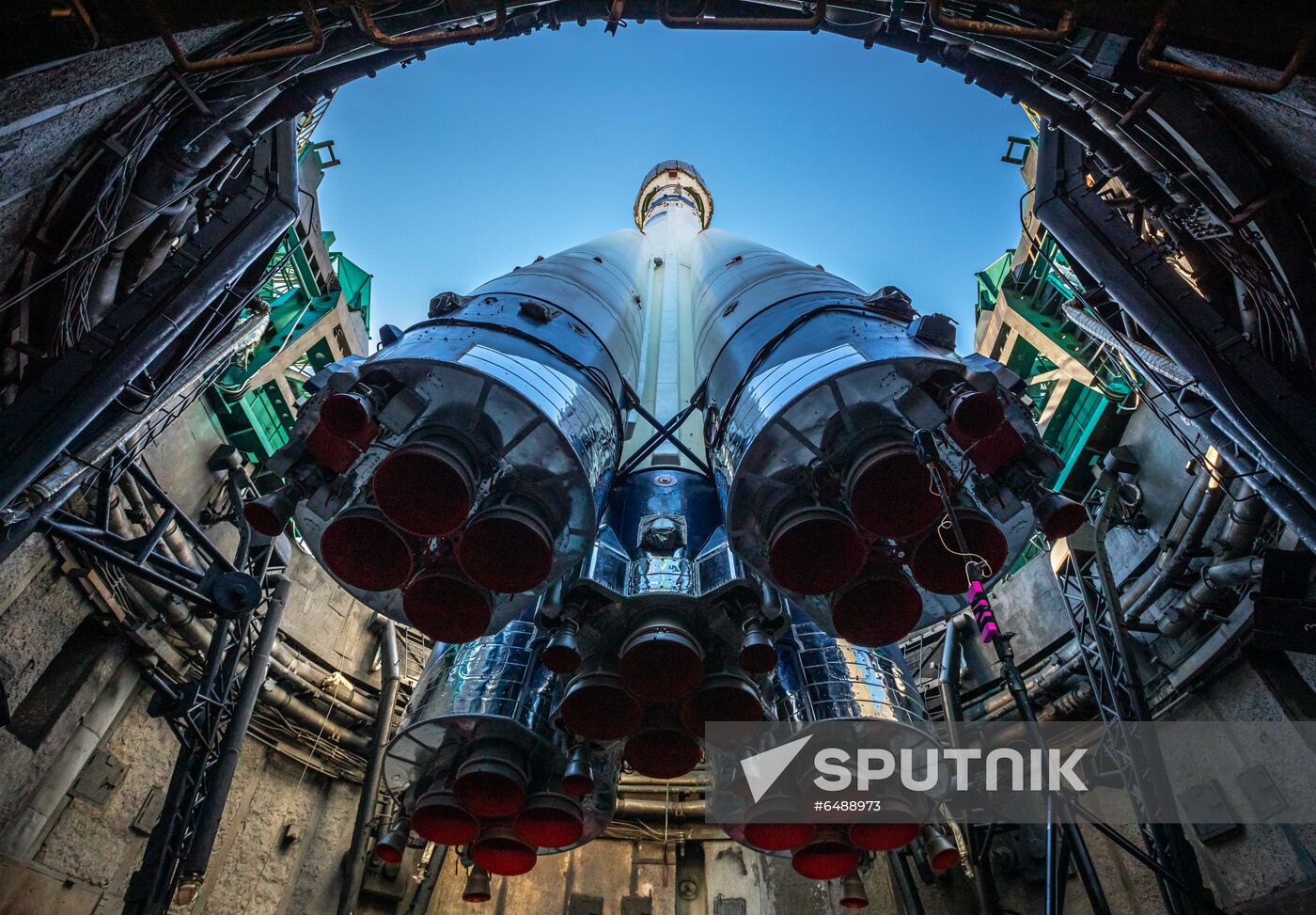 Kazakhstan Russia Space CAS500-1 Satellite Launch