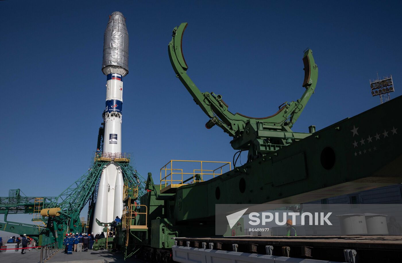 Kazakhstan Russia Space CAS500-1 Satellite Launch