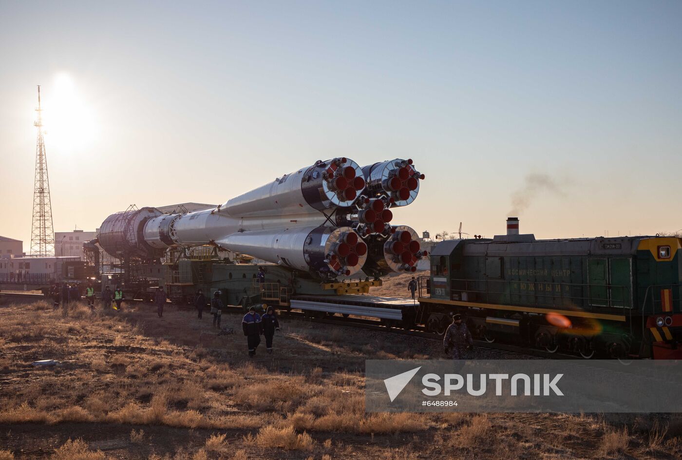 Kazakhstan Russia Space CAS500-1 Satellite Launch