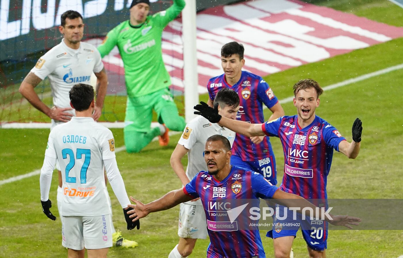 Russia Soccer Premier-League CSKA - Zenit