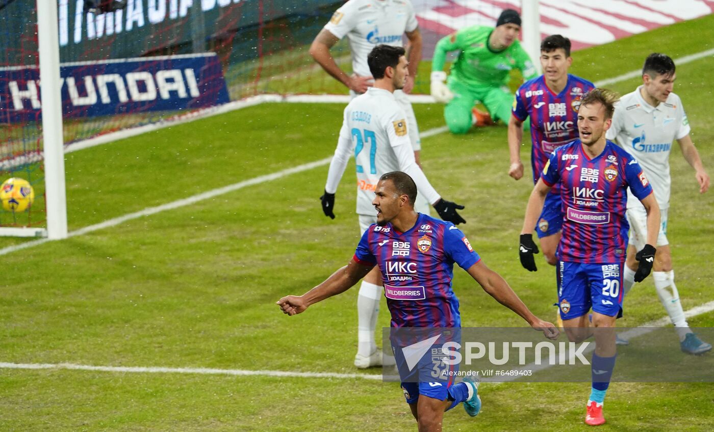 Russia Soccer Premier-League CSKA - Zenit