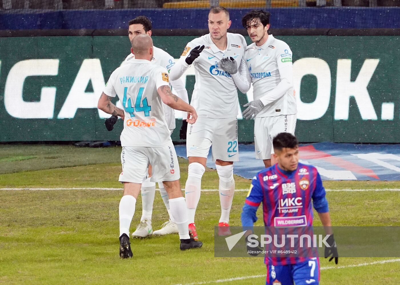 Russia Soccer Premier-League CSKA - Zenit