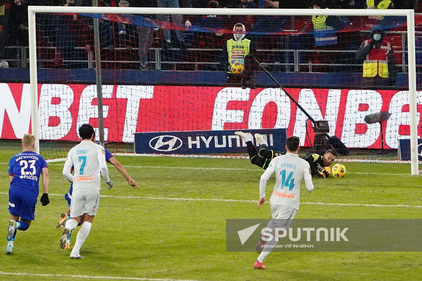 Russia Soccer Premier-League CSKA - Zenit