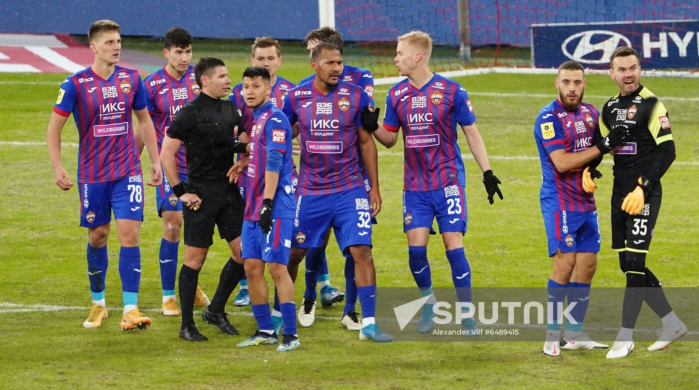 Russia Soccer Premier-League CSKA - Zenit