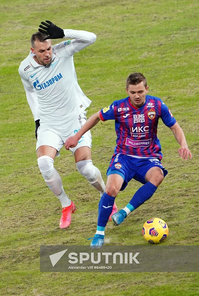 Russia Soccer Premier-League CSKA - Zenit