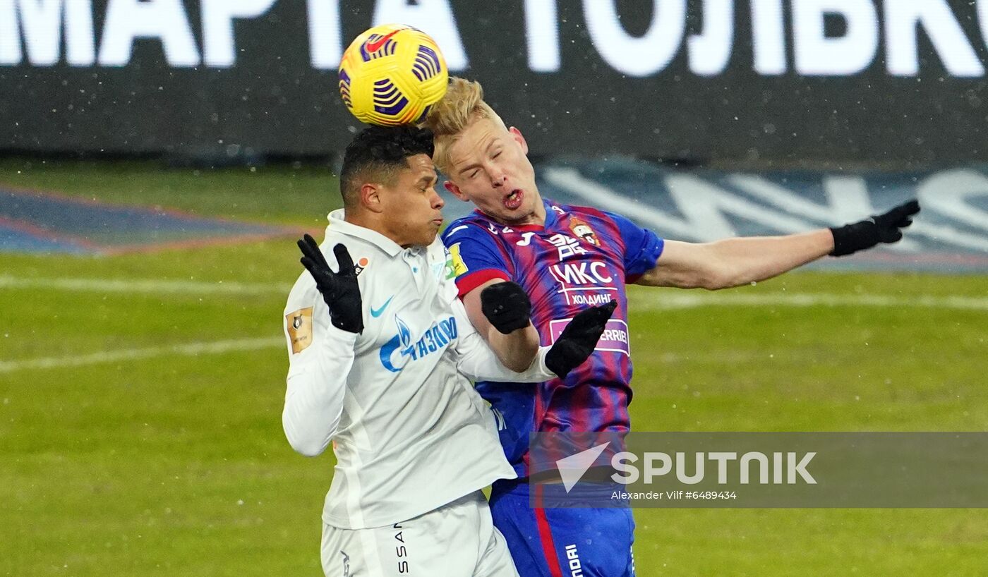 Russia Soccer Premier-League CSKA - Zenit