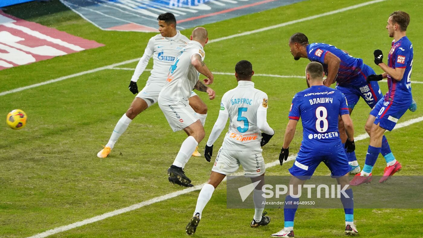 Russia Soccer Premier-League CSKA - Zenit