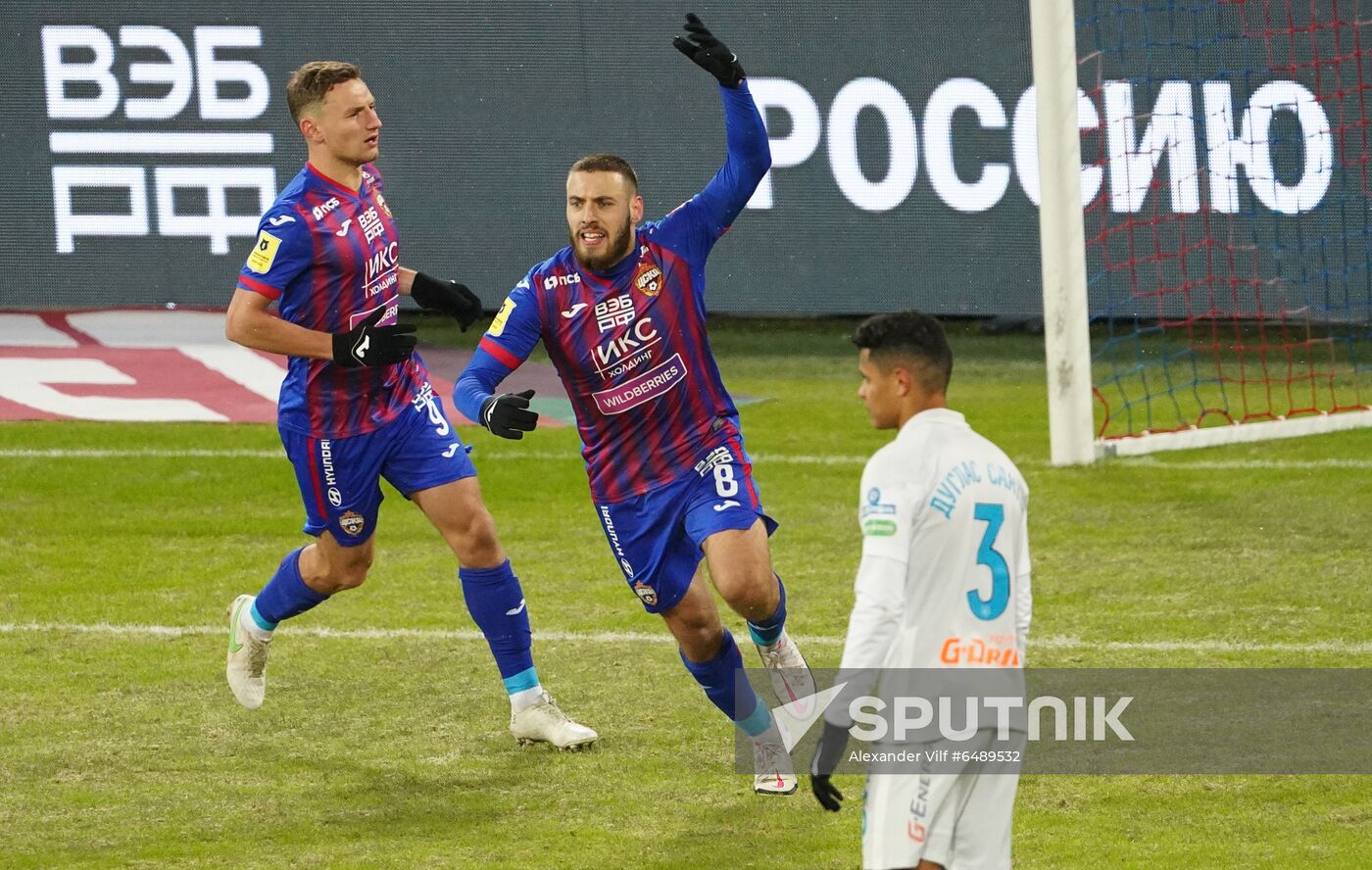 Russia Soccer Premier-League CSKA - Zenit