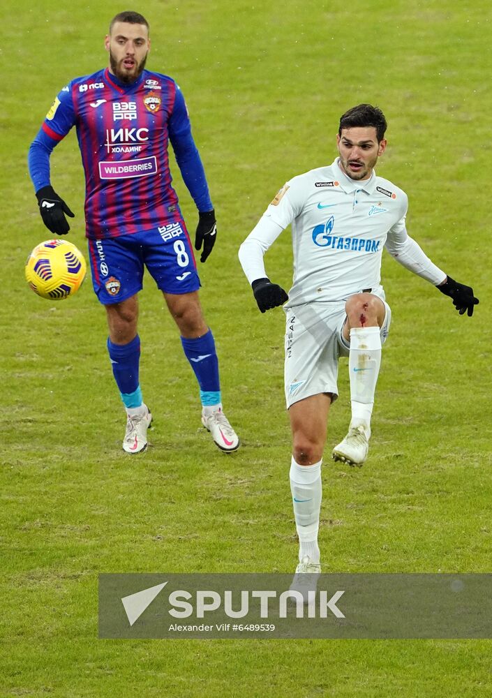 Russia Soccer Premier-League CSKA - Zenit