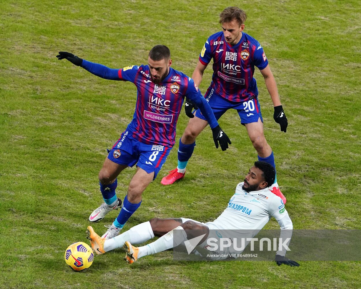 Russia Soccer Premier-League CSKA - Zenit