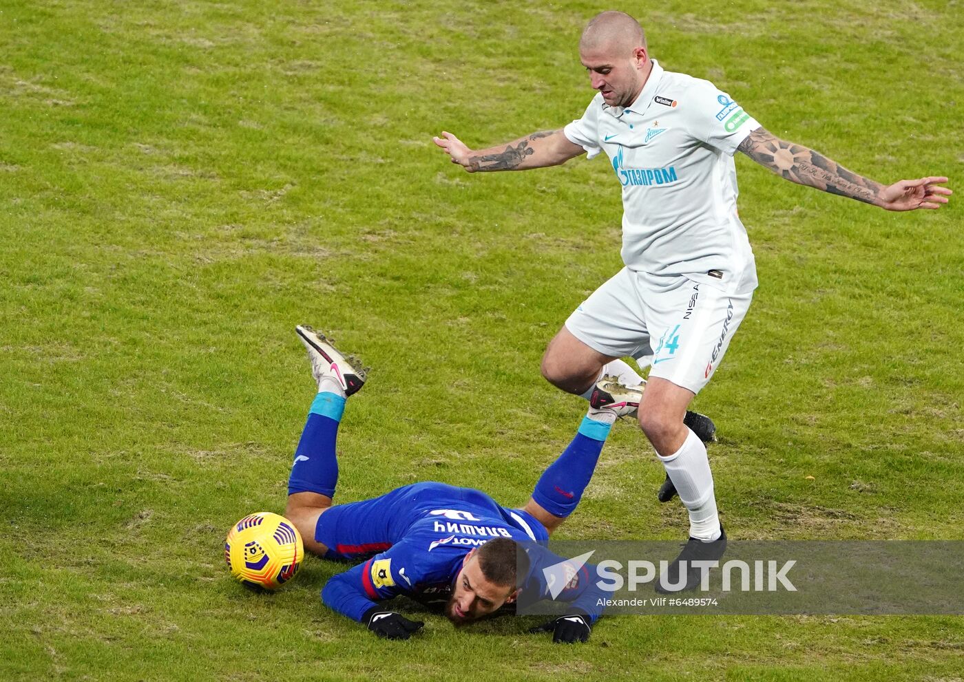 Russia Soccer Premier-League CSKA - Zenit