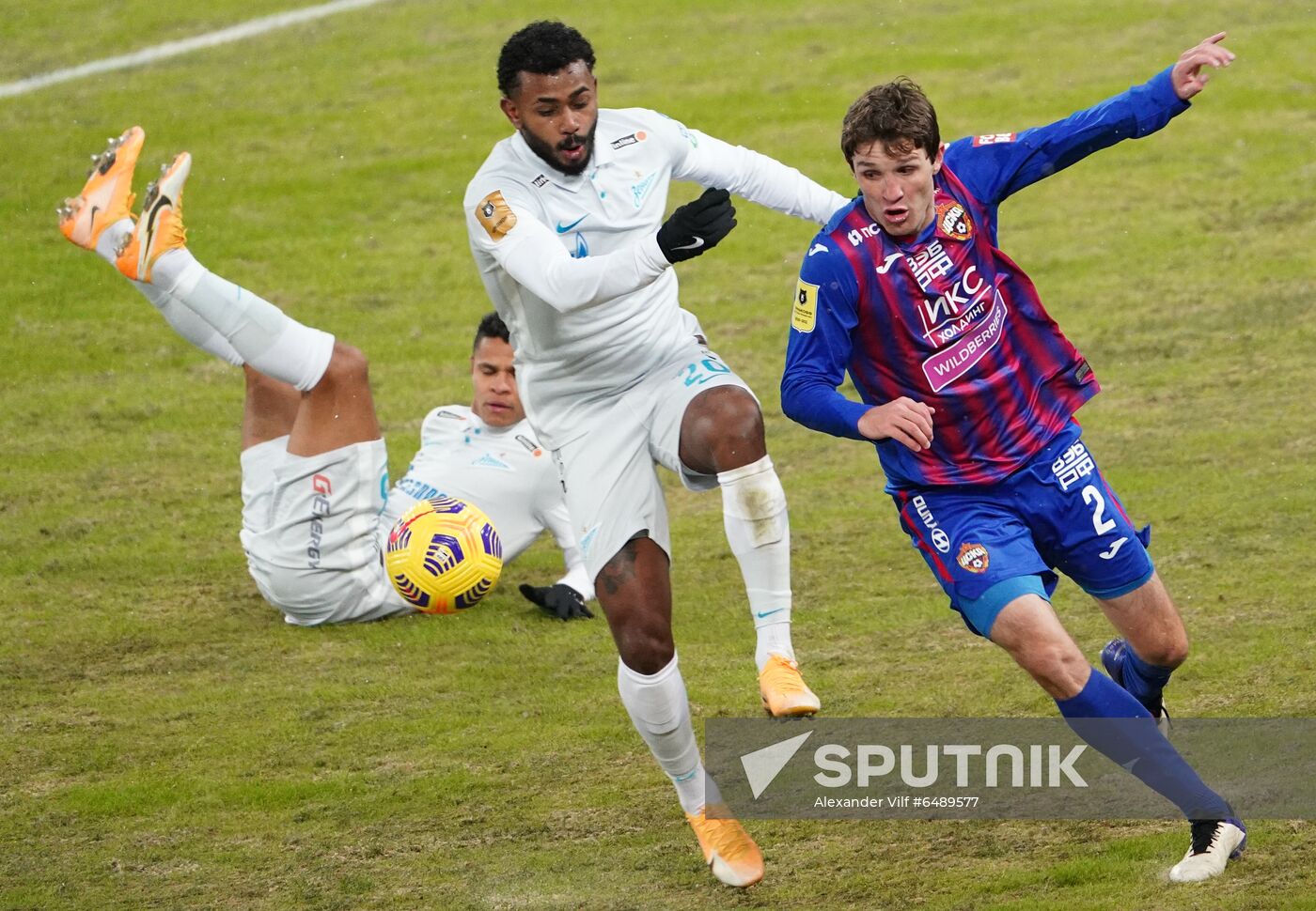 Russia Soccer Premier-League CSKA - Zenit