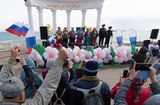 Russia Crimea Reunification Anniversary