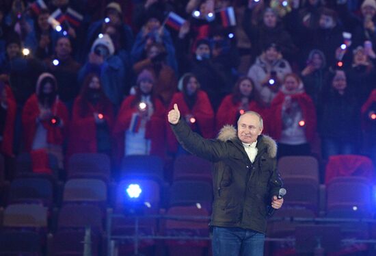 Russia Crimea Reunification Anniversary