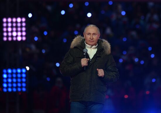 Russia Crimea Reunification Anniversary