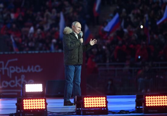 Russia Crimea Reunification Anniversary