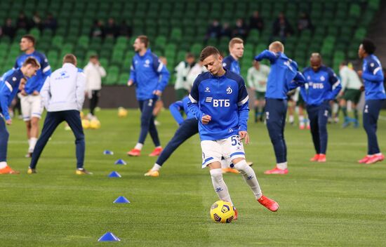 Russia Soccer Premier-League Krasnodar - Dynamo