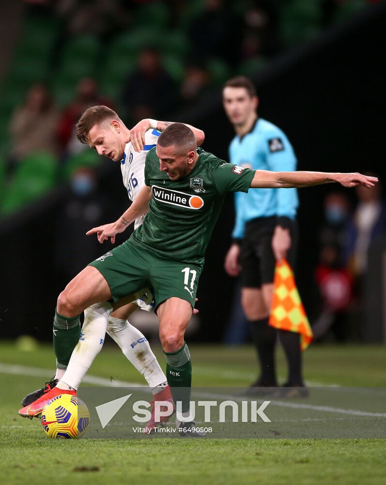 Russia Soccer Premier-League Krasnodar - Dynamo