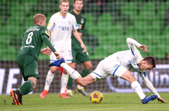 Russia Soccer Premier-League Krasnodar - Dynamo