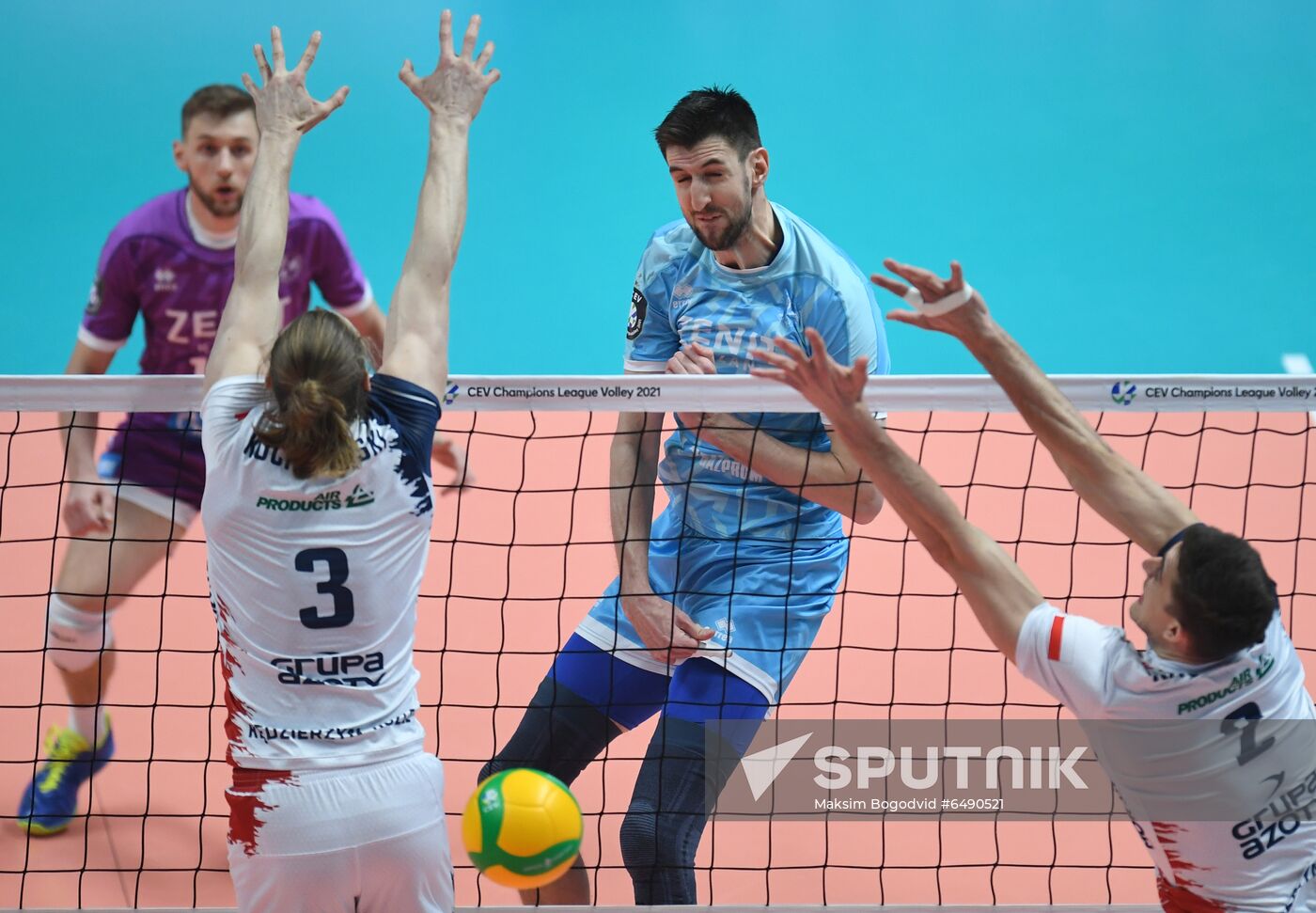 Russia Volleyball Champions League Zenit Kazan - Zaksa