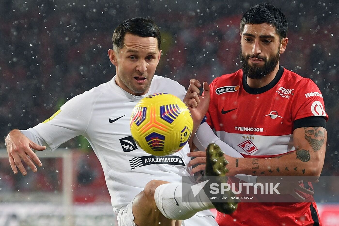 Russia Soccer Premier-League Spartak - Ural