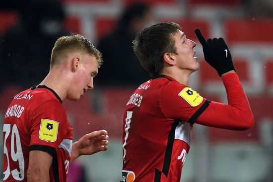 Russia Soccer Premier-League Spartak - Ural