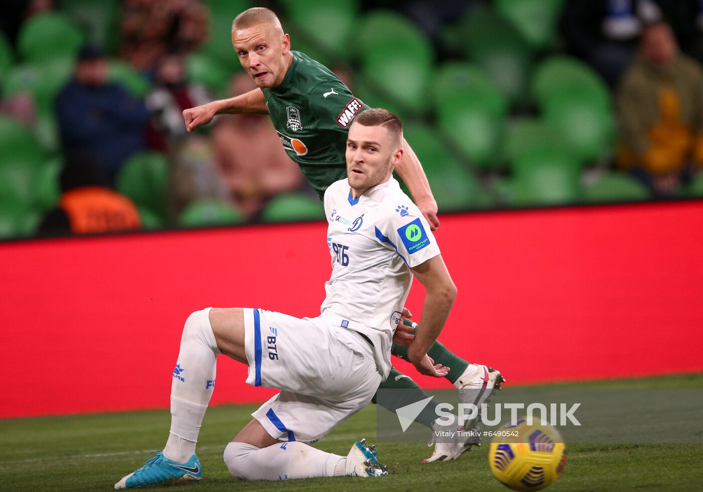 Russia Soccer Premier-League Krasnodar - Dynamo