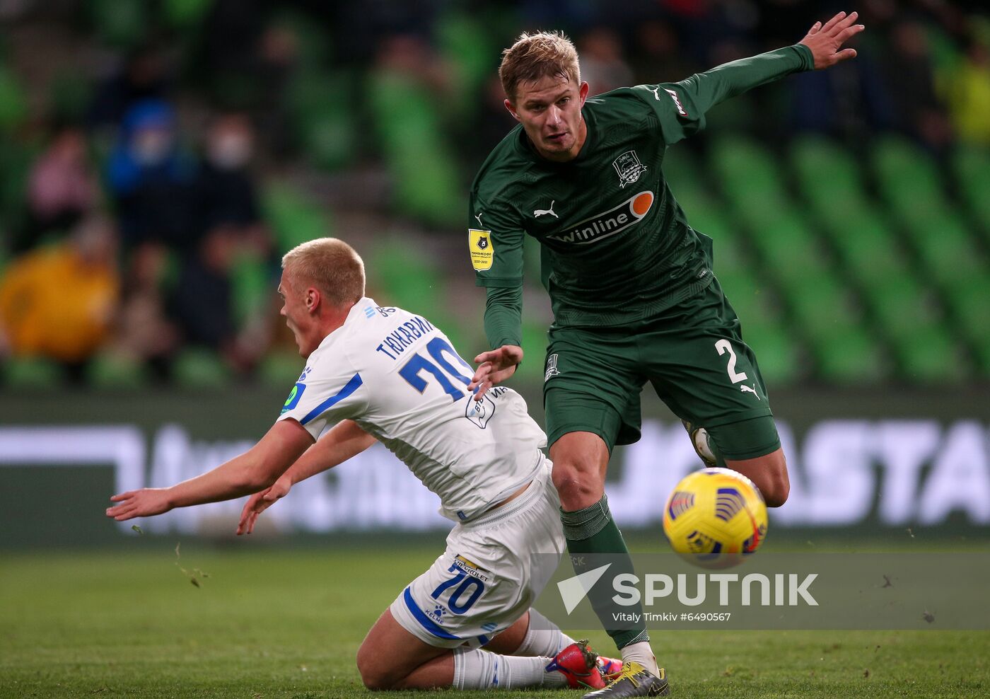 Russia Soccer Premier-League Krasnodar - Dynamo