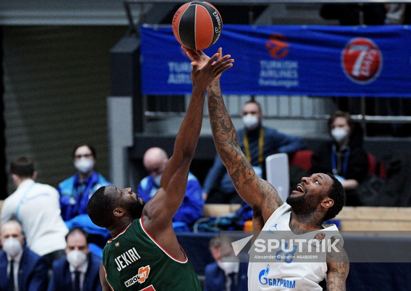 Russia Basketball Euroleague Zenit - Baskonia